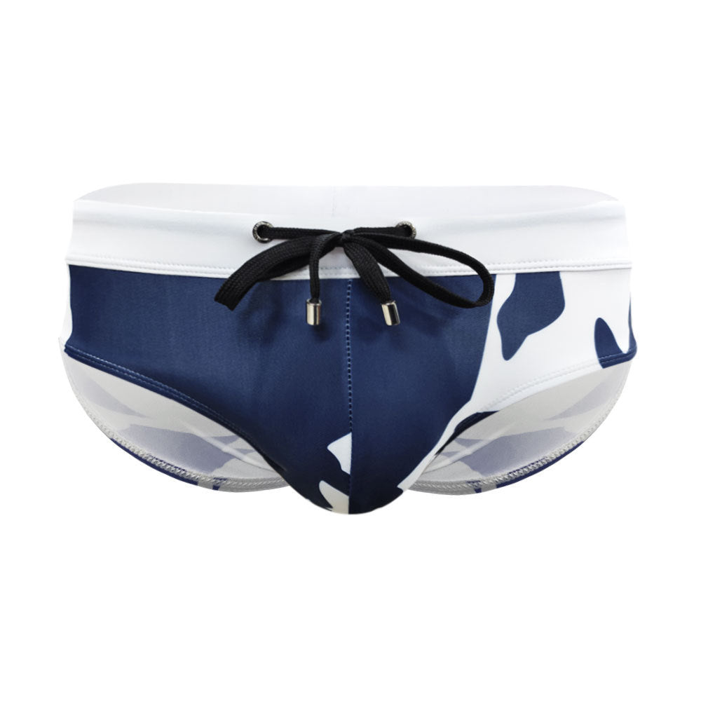 Men's Tethered Stretch  Swimming Briefs Men