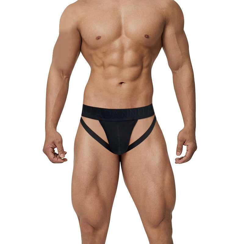 Men's Briefs Sexy Embossed High Fork