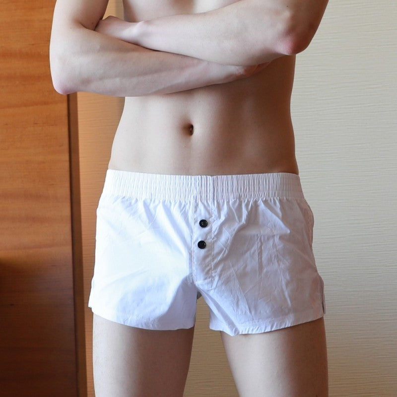 Men Casual Small Split Boxer Briefs