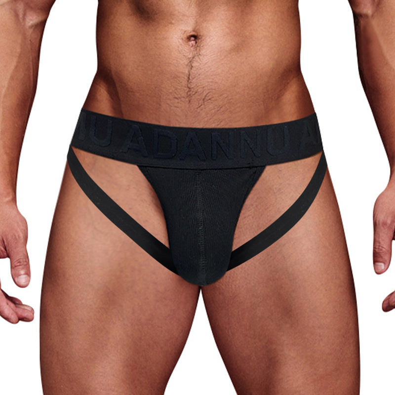 Men's Briefs Sexy Embossed High Fork