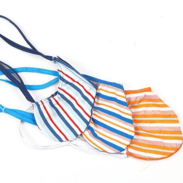 Men's Low Waist Ice Silk T-back