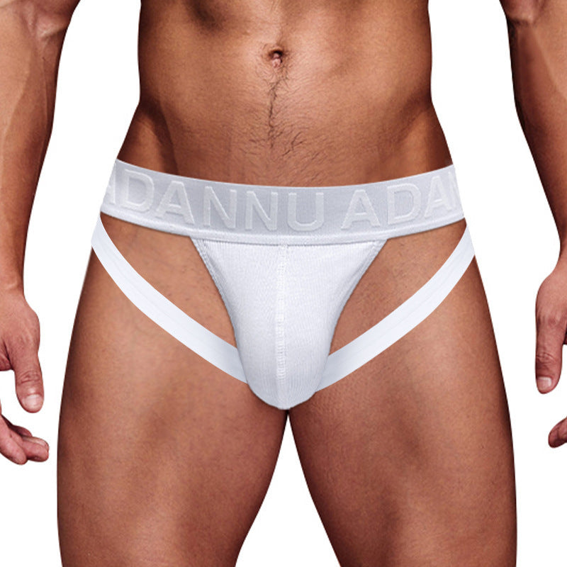 Men's Briefs Sexy Embossed High Fork