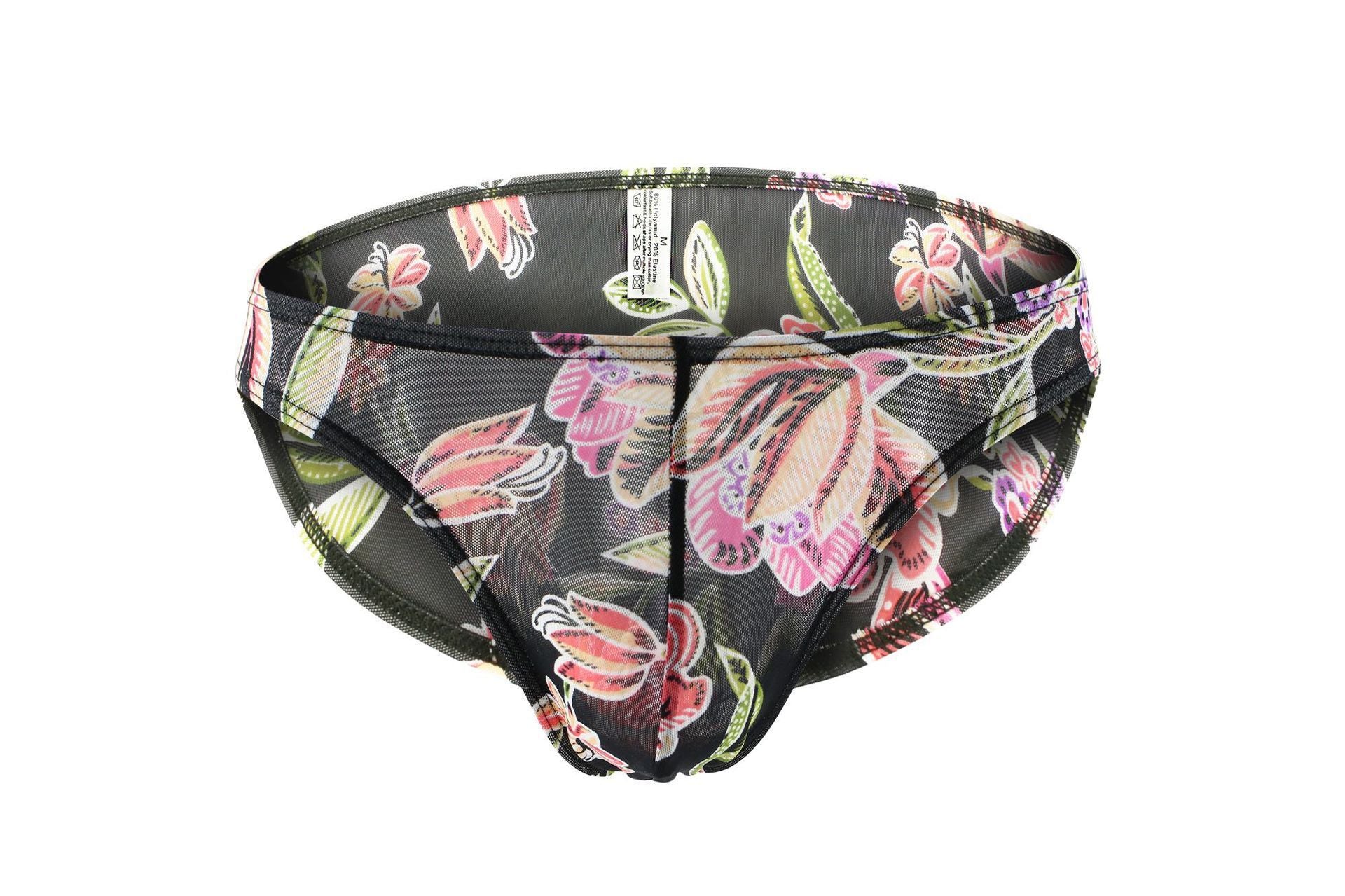 Men's Printed Briefs Breathable Mesh